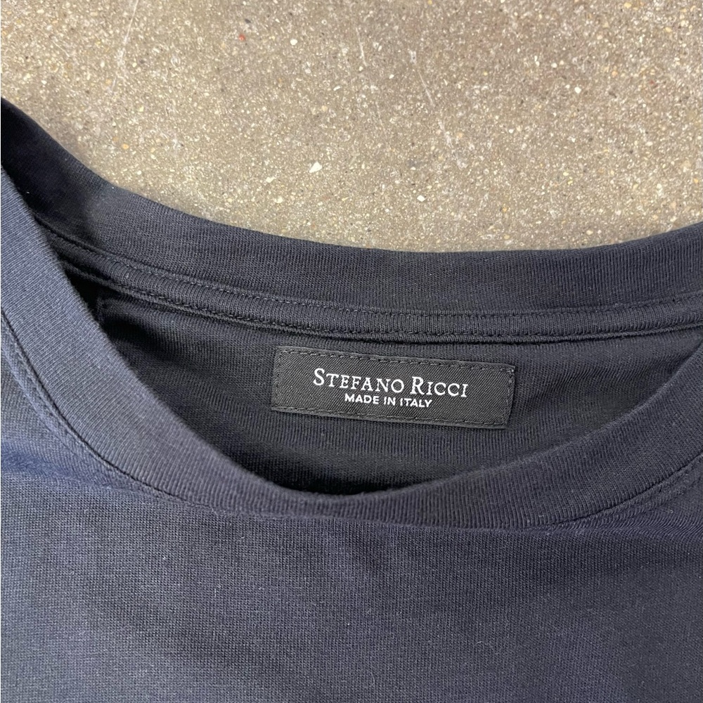 Stefano Ricci Men's Tonal Graphic T-Shirt XXL - Picture 5 of 9